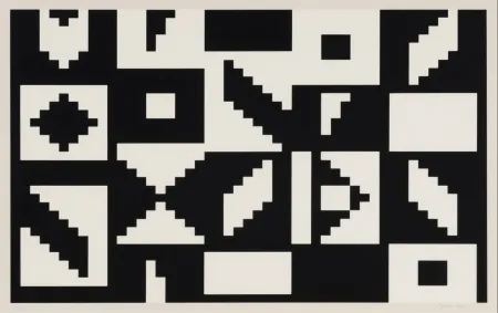 Serigrafia Agam - Colors of Love, ca