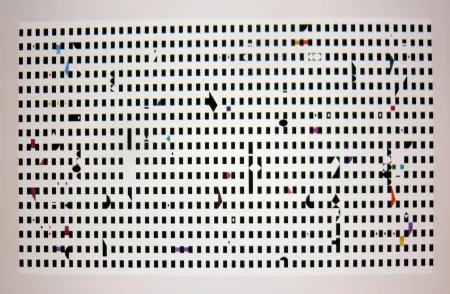 Serigrafia Agam - Composition 1