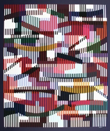 Serigrafia Agam - Composition cinétique 2