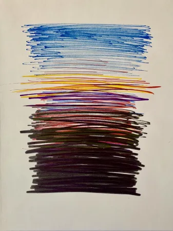 Litografia Agam - Lithographie originale 