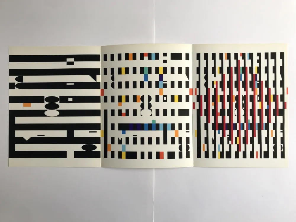 Serigrafia Agam - Progression (composition cinétique)