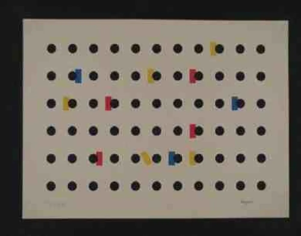 Serigrafia Agam - Sans titre