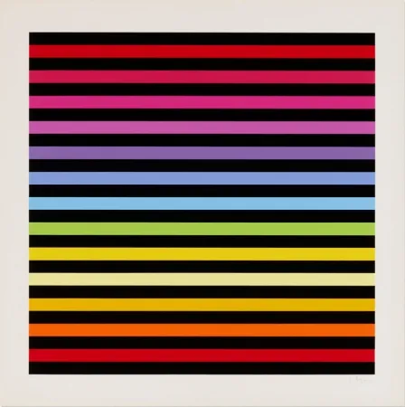 Serigrafia Agam - Solfège, Transformation, Fusion