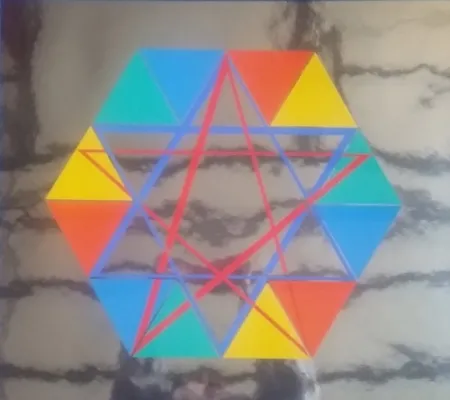 Serigrafia Agam - Star of David - Abstract Illusionism