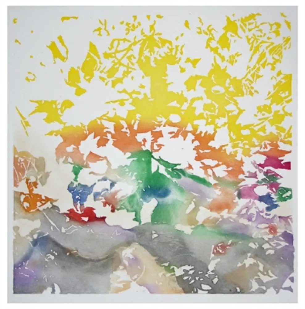 Acquatinta Agosti - Jardin blanc