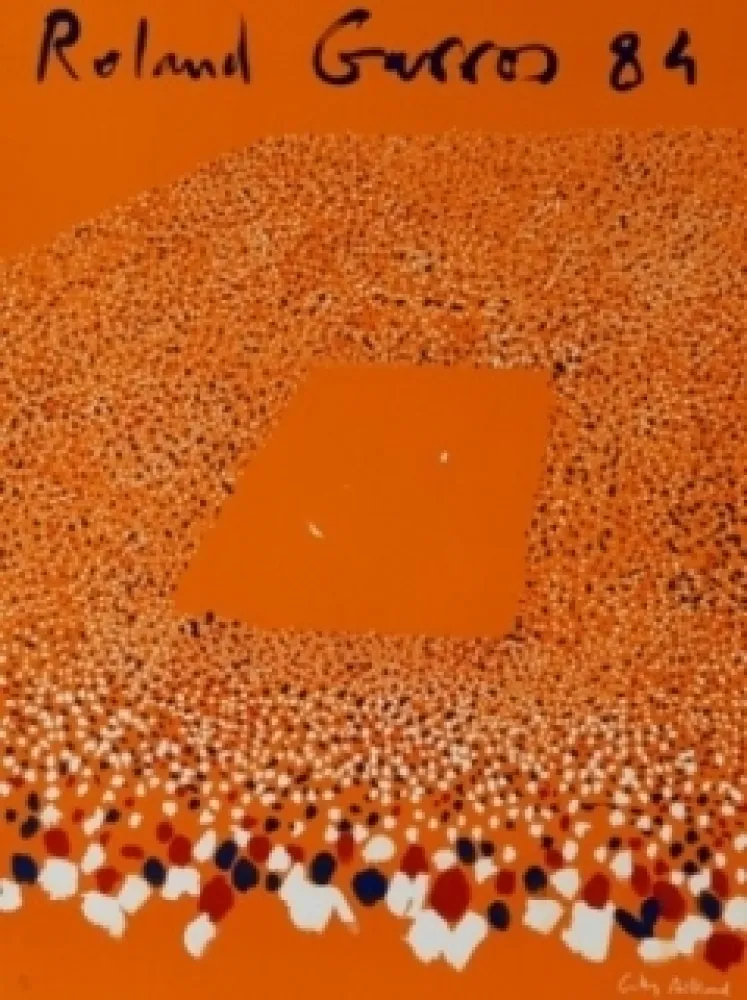 Litografia Aillaud - Roland Garros 84