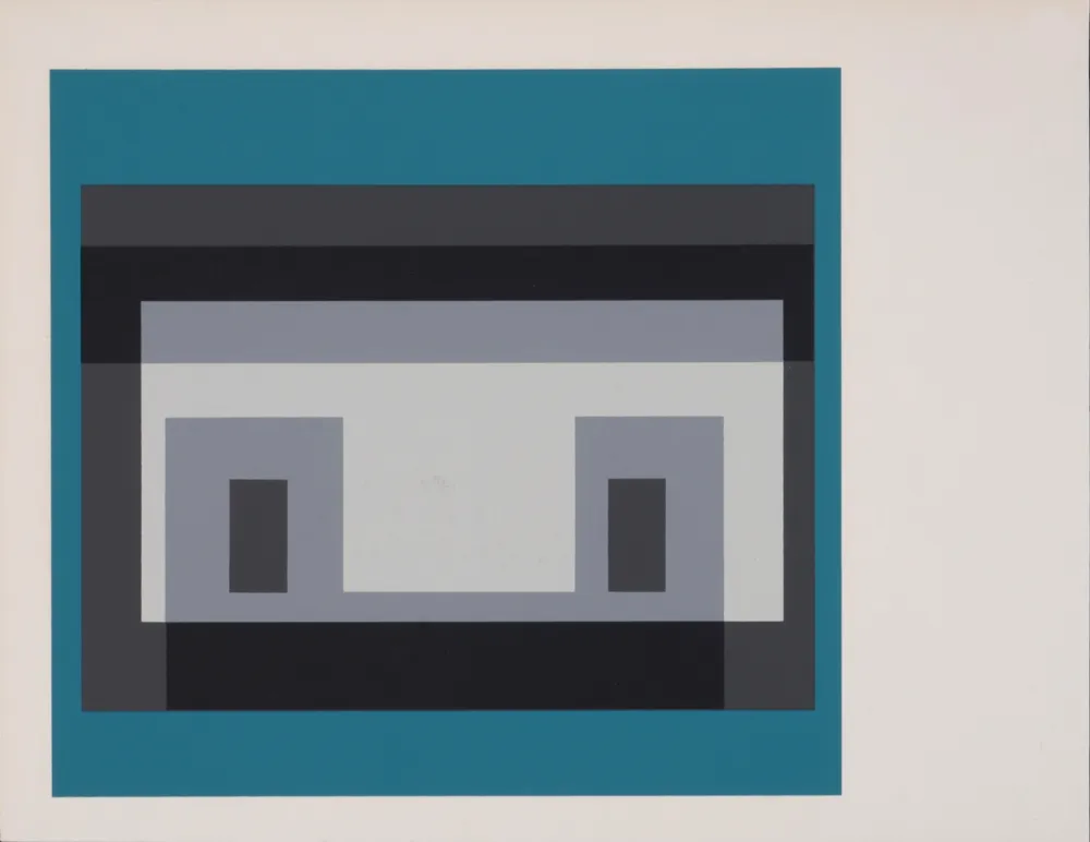 Serigrafia Albers - 10 Variants (A), 1971