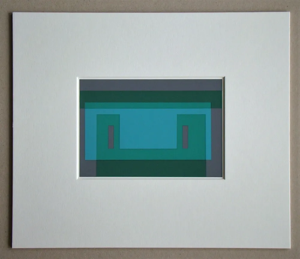 Serigrafia Albers - Chalk Green Façade