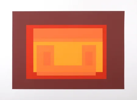 Serigrafia Albers - Formulation Articulation #F, 1972