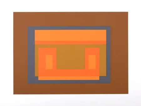 Serigrafia Albers - Formulation Articulation #G, 1972
