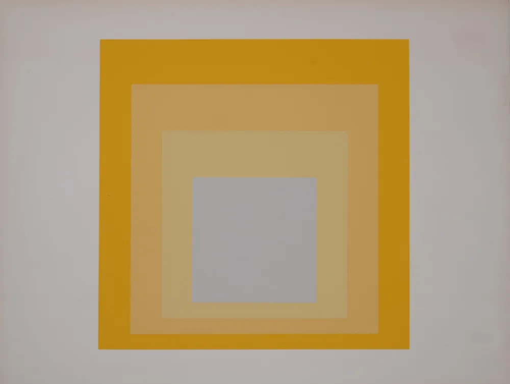 Serigrafia Albers - Formulation Articulation II (D), 1972