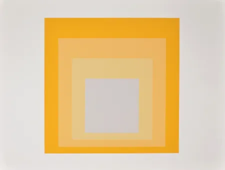 Serigrafia Albers - Formulation Articulation #K (Grand format), 1972