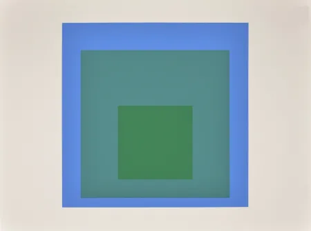 Serigrafia Albers - Formulation Articulation #L (Grand format), 1972