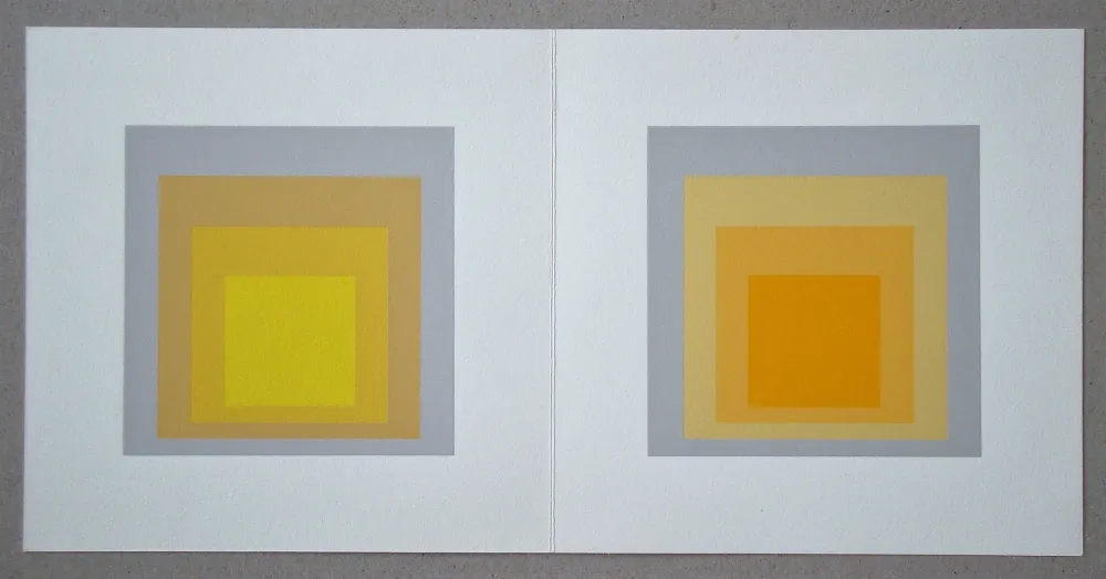 Serigrafia Albers - Homage to the Square