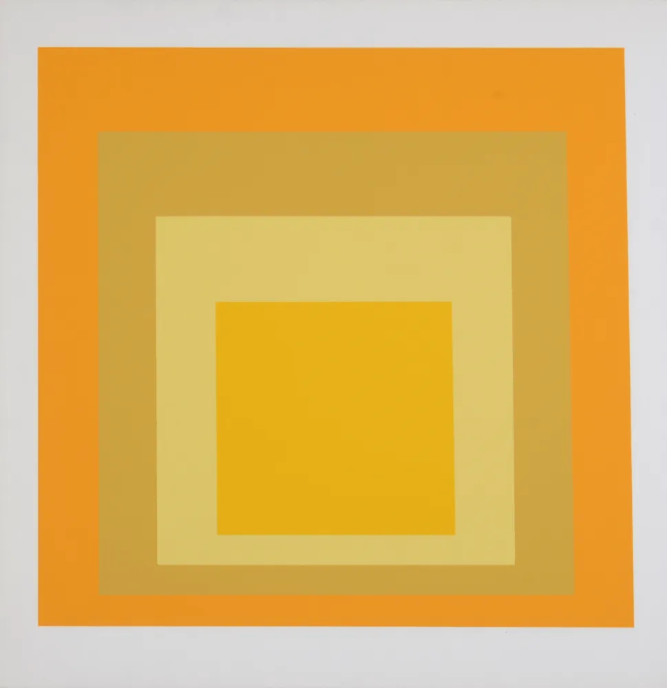 Serigrafia Albers - Homage To the Square (A), 1971