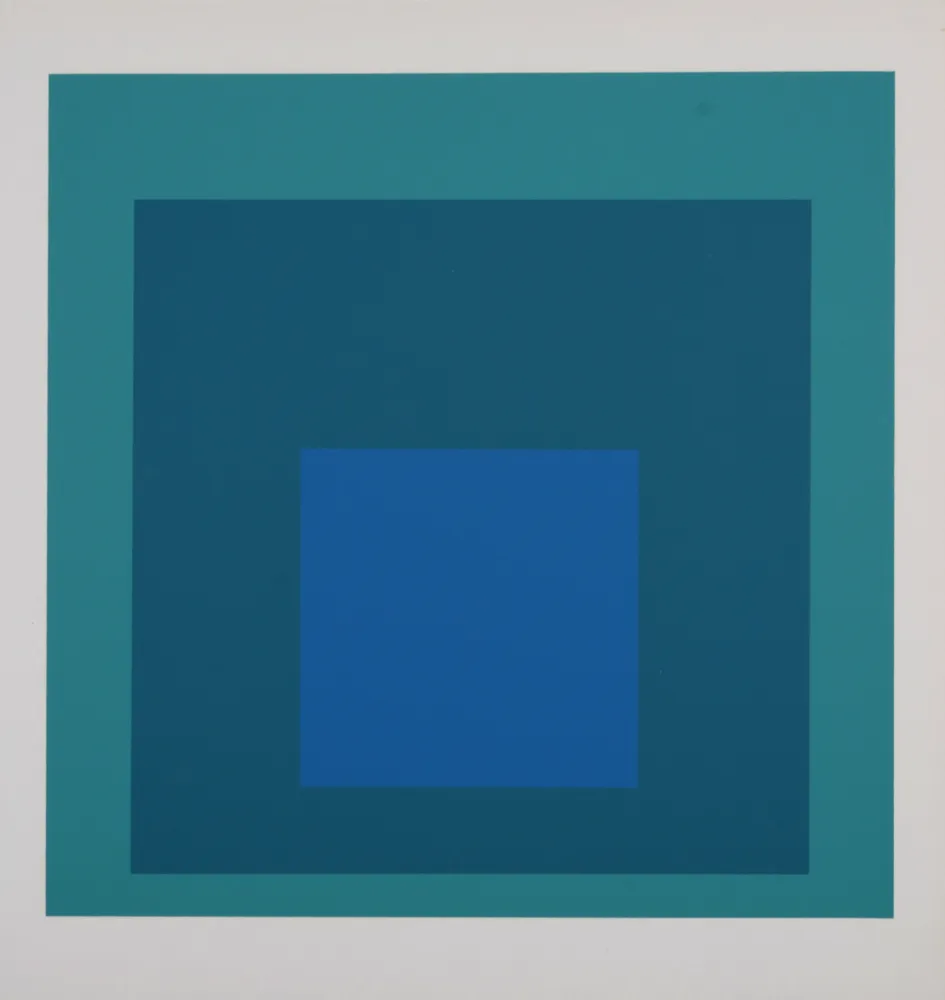 Serigrafia Albers - Homage To the Square (E), 1971