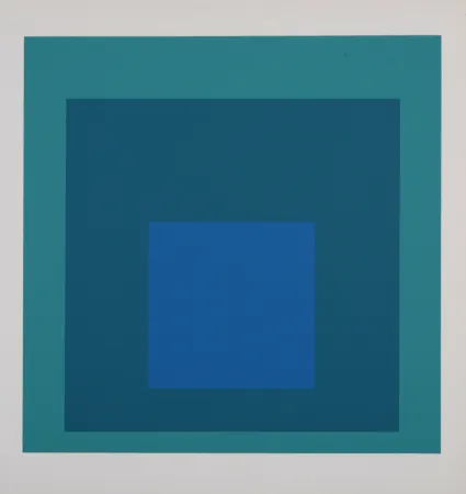Serigrafia Albers - Homage To the Square (E), 1971