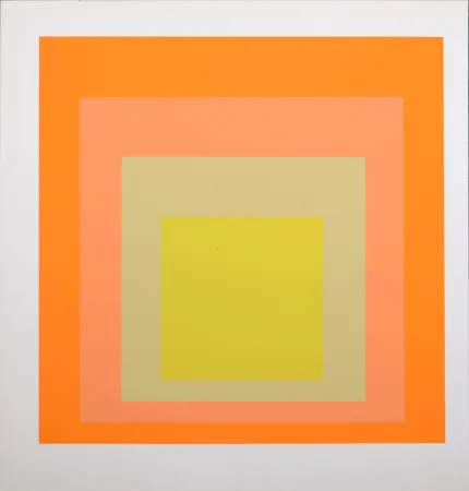 Serigrafia Albers - Homage To the Square (G), 1971