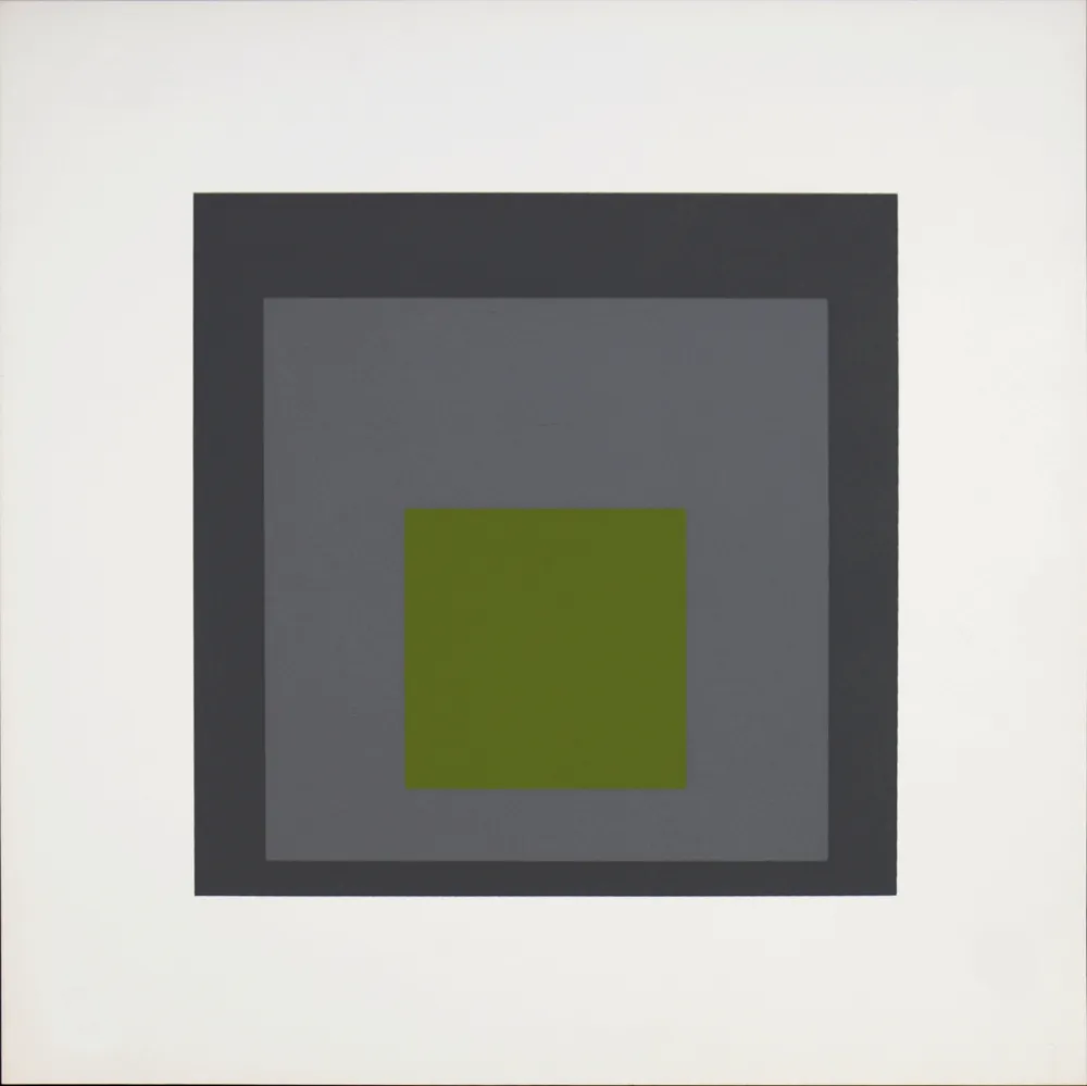Serigrafia Albers - Homage to the Square: Ten Works by Josef Albers (#II), 1962