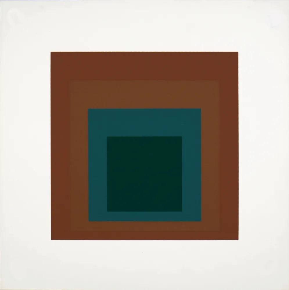 Serigrafia Albers - Homage to the Square: Ten Works by Josef Albers (#IX), 1962