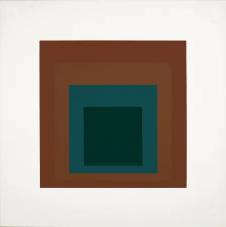 Serigrafia Albers - Homage to the Square: Ten Works by Josef Albers (#IX), 1962