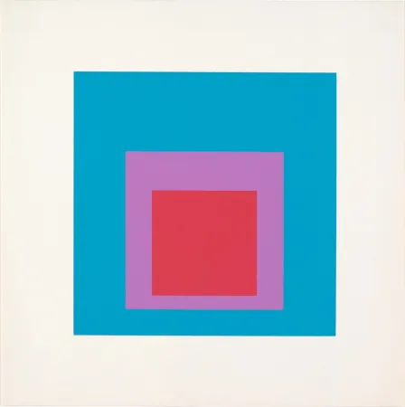 Serigrafia Albers -  Homage to the Square: Ten Works by Josef Albers (#VI), 1962