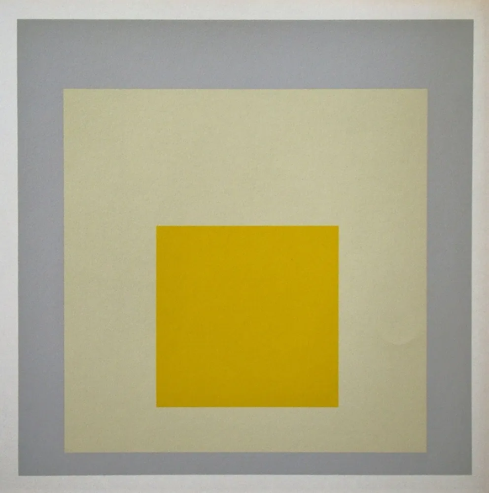 Serigrafia Albers - Impact, 1965