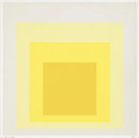 Serigrafia Albers - Orange