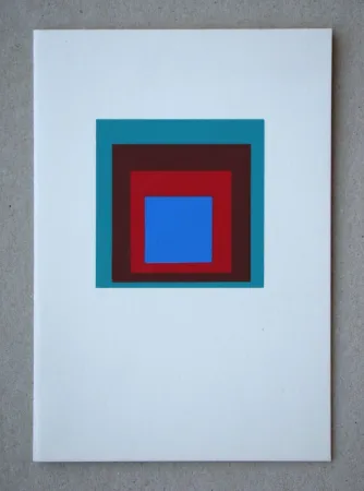 Serigrafia Albers - Protected blue