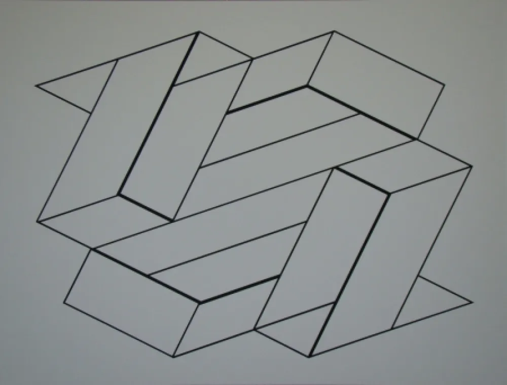 Serigrafia Albers - Strukturale Konstellation