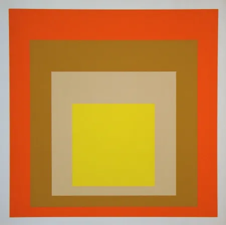 Serigrafia Albers - Yes Sir, 1955