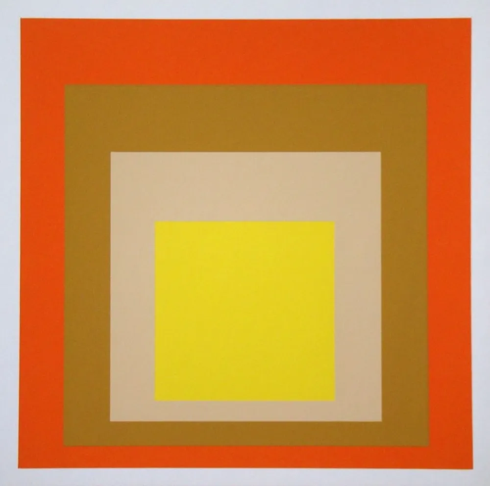Serigrafia Albers - Yes Sir, 1955