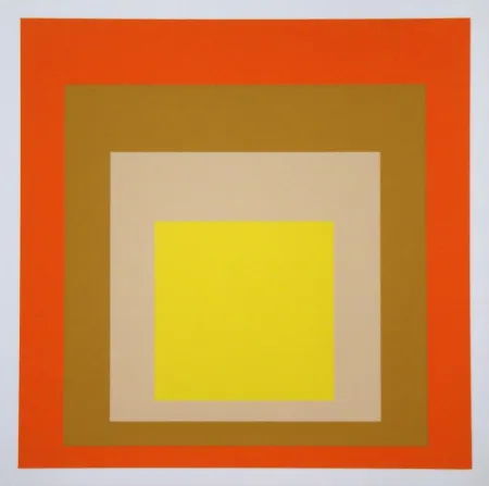 Serigrafia Albers - Yes Sir, 1955