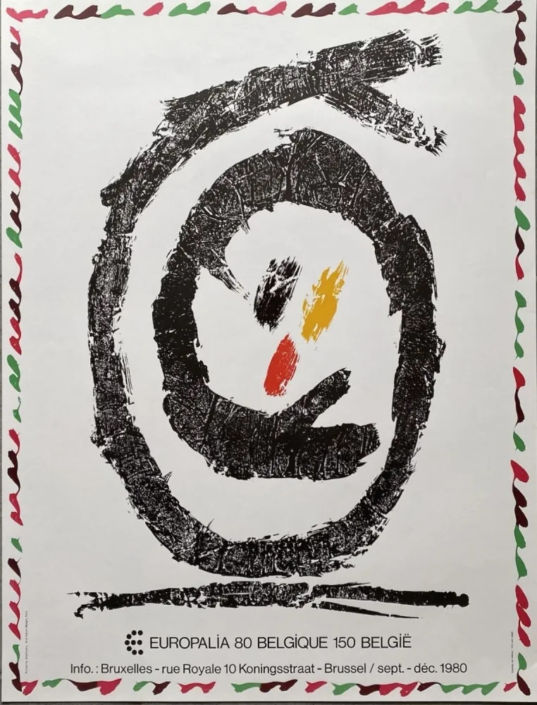 Manifesti Alechinsky - 150th anniversary of Belgian independence