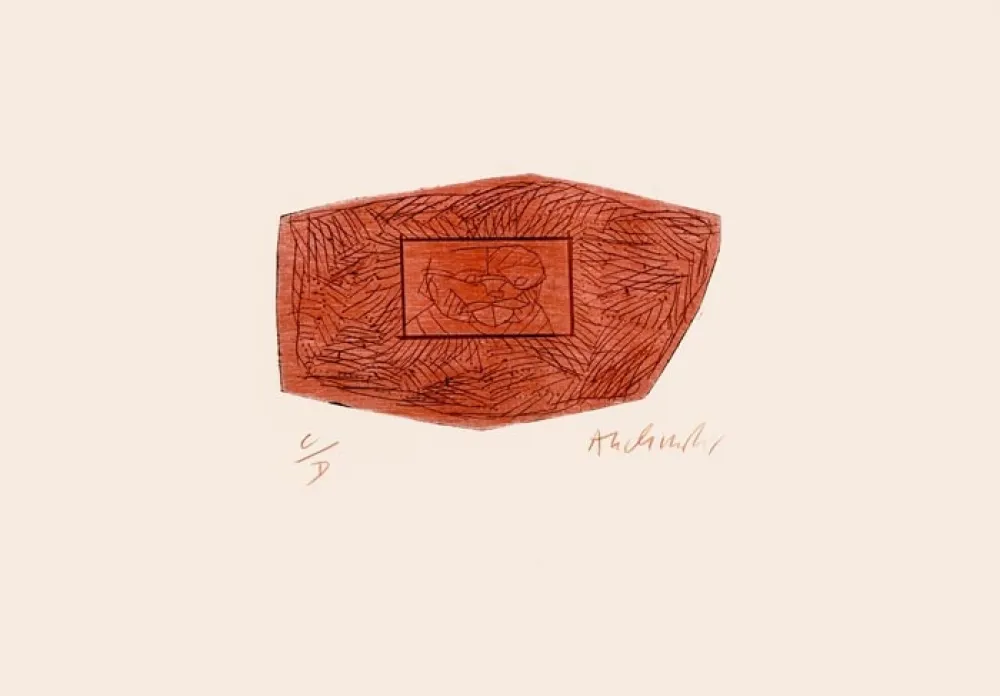 Incisione Alechinsky - 3 petites plaques 