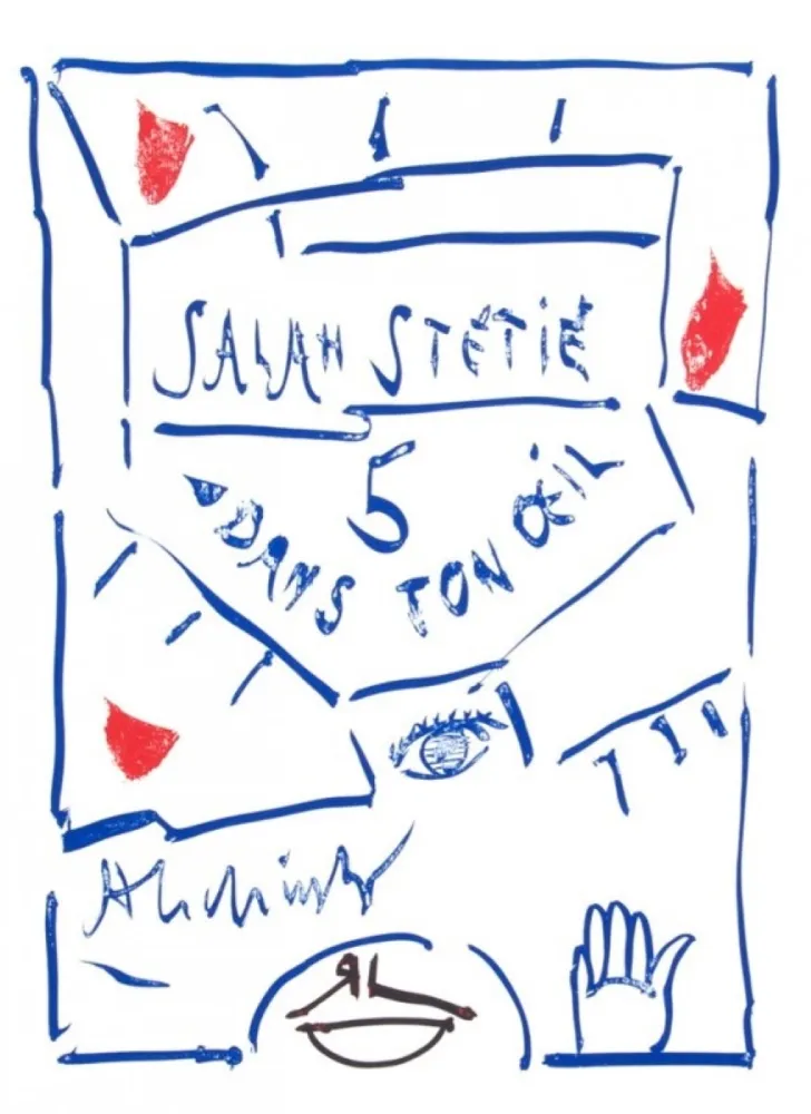 Libro Illustrato Alechinsky - 5 dans ton œil