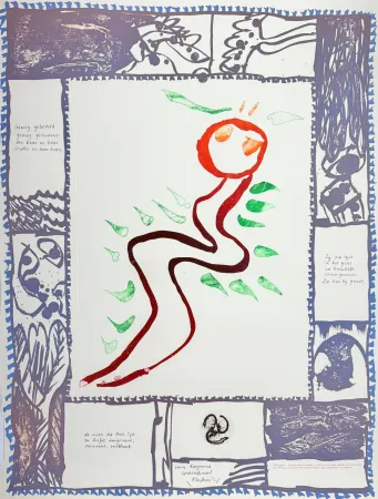 Acquaforte Alechinsky - À deux mains