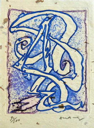 Acquaforte Alechinsky - À la ligne