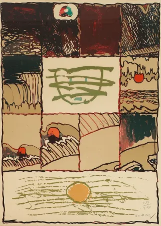 Litografia Alechinsky - A l'imprimerie