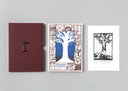 Incisione Alechinsky - A l'imprimerie 