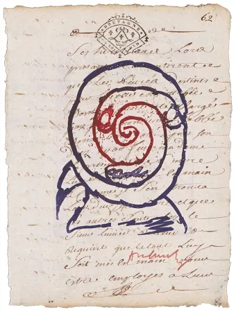 Acquaforte Alechinsky - Adjudicateur