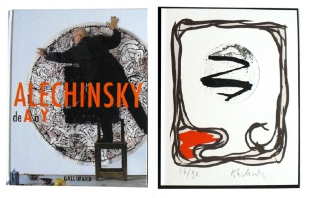 Libro Illustrato Alechinsky - Alechinsky de A à Z