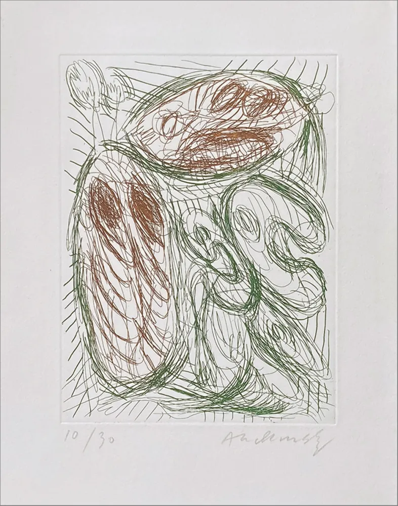 Acquaforte Alechinsky - Attrapes-le