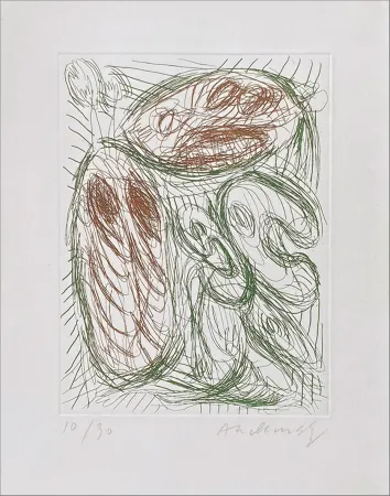 Acquaforte Alechinsky - Attrapes-le