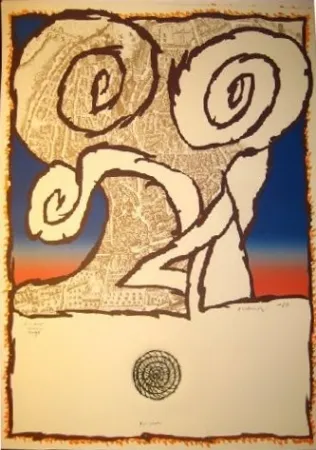 Acquaforte Alechinsky - Avignon