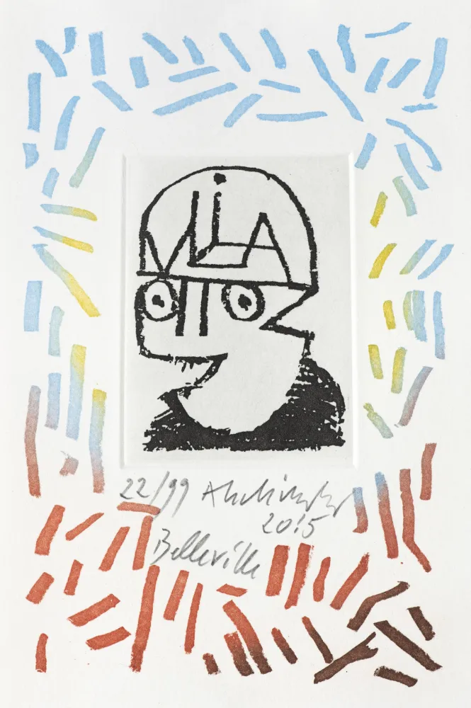 Incisione Alechinsky - Belleville (Oldies)