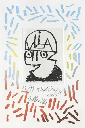 Incisione Alechinsky - Belleville (Oldies)