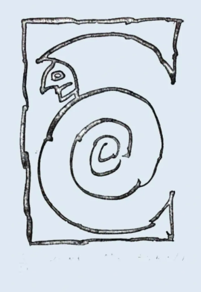 Acquaforte Alechinsky - Bernard