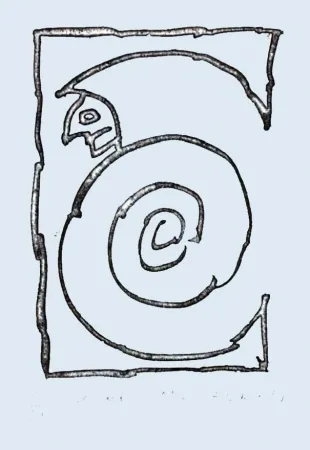 Acquaforte Alechinsky - Bernard