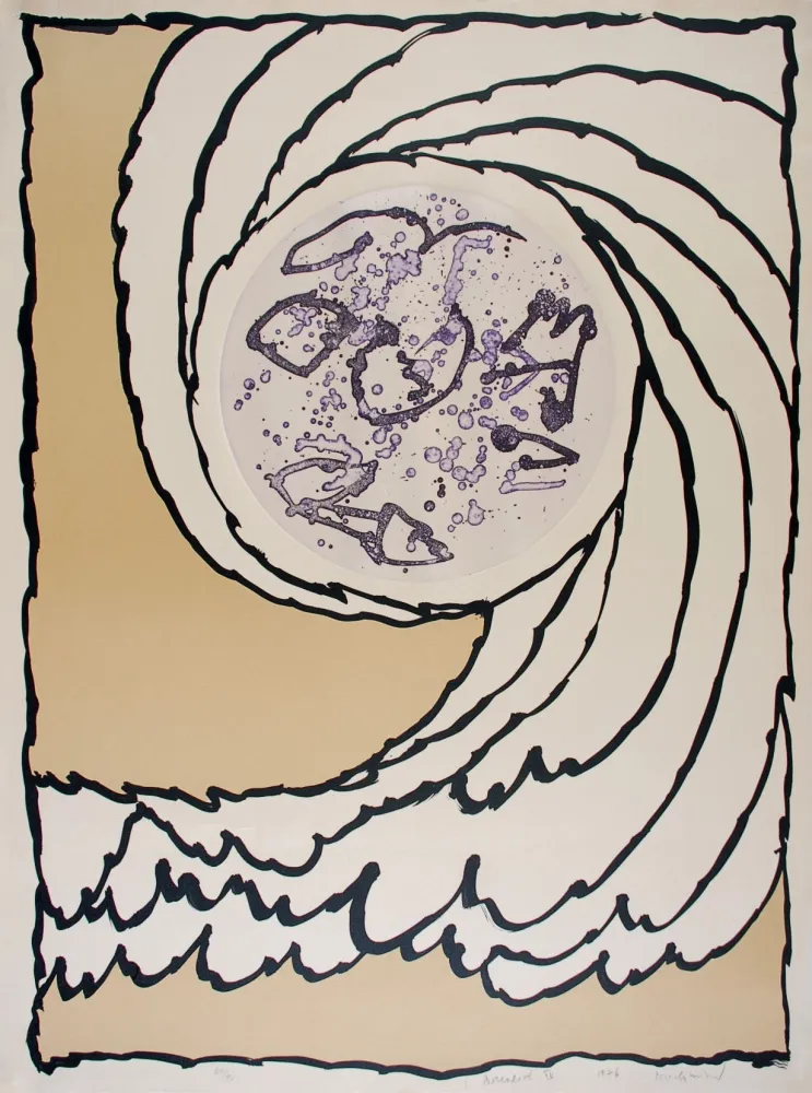 Acquaforte Alechinsky - Boréalité IV